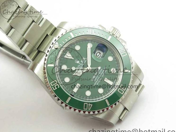 MiroTime 0523 Submariner 116610 LV Green Ceramic ZRF 1:1 Best Edition on SS Bracelet VR3135 (CF Bezel) EasyMatch 2761